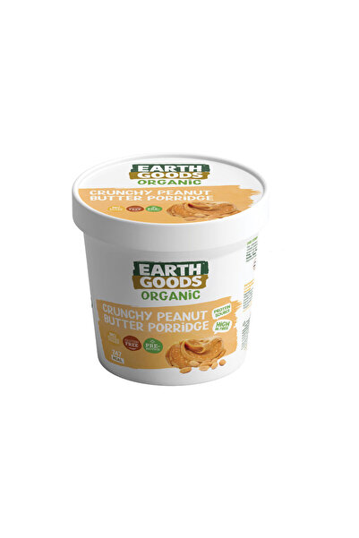 Earth Goods Organic عصيدة زبدة الفول السوداني الخالية من الغلوتين 60 جم × 6