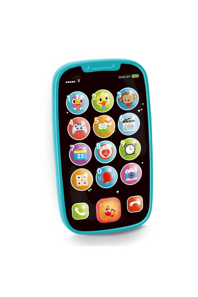 Picodino Interactive Toy for Babies, First Smartphone, HOLA TOYS, Blue