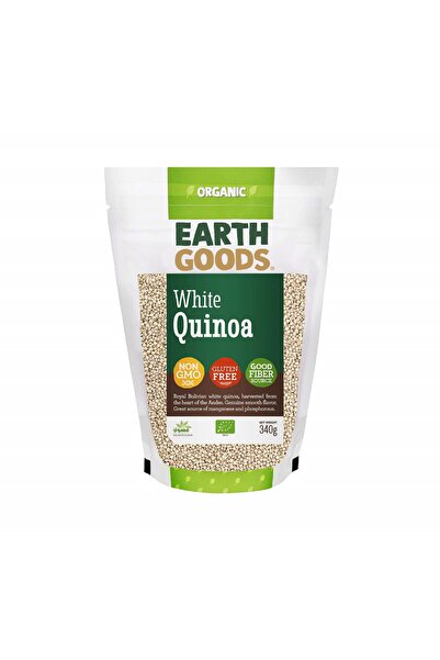 Earth Goods Organic الكينوا البيضاء العضوية 340 جرام × 6
