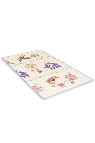 Moni Toys Saltea de joacă termică pe rolă, 180x100x1,5 cm, față-verso, antiderapantă, spumă XPE – Multicolor