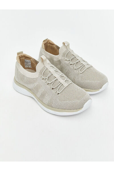 LC Waikiki Plus New Season Mesh Detailed Lace-Up Women's Sports Shoes