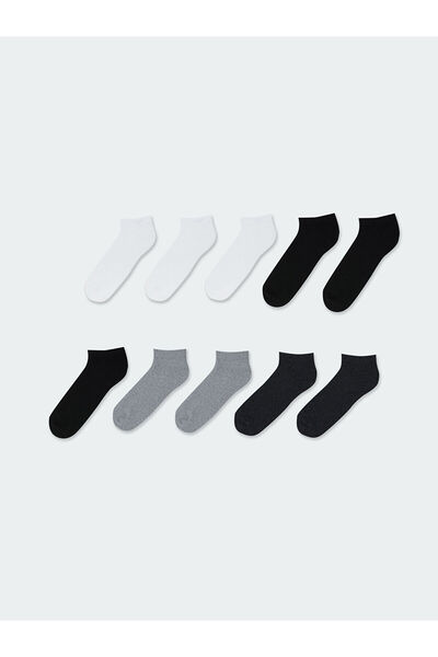 LC Waikiki New Season Men's Booties Socks 10 Pcs