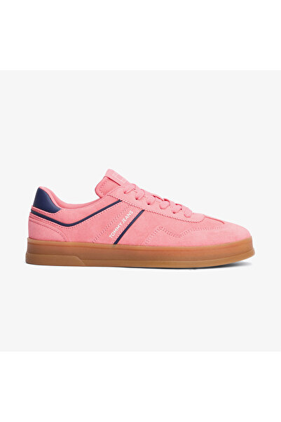 Tommy Hilfiger The Greenwich Suede Kadın Pembe Sneaker