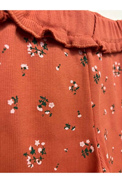 OZZY KİDS Girl's Floral Patterned Tights Set