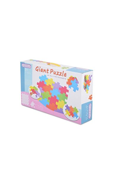Sunta Covoraș puzzle moale pentru copii, multicolor, 16 piese, 98x98 cm, cu 6 texturi, antiderapant, EVA F