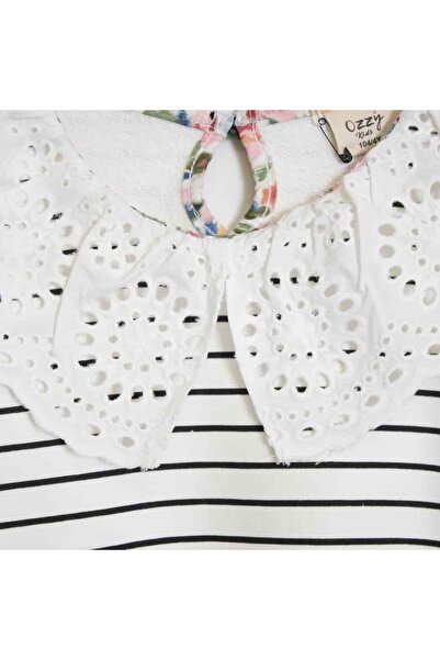 OZZY KİDS Hanorac pentru fetiță cu guler