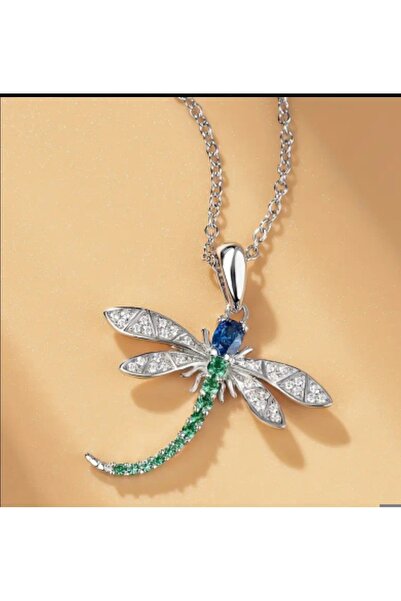 ORGANICYOU قلادات يووشي على شكل اليعسوب، مثالية لعيد الحب، للارتداء اليومي والهدايا