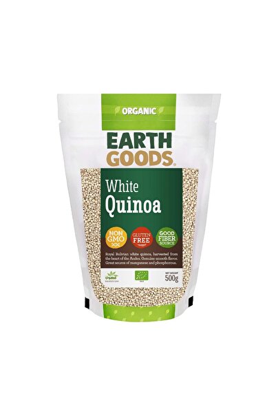 Earth Goods Organic الكينوا البيضاء العضوية 500 جرام × 6