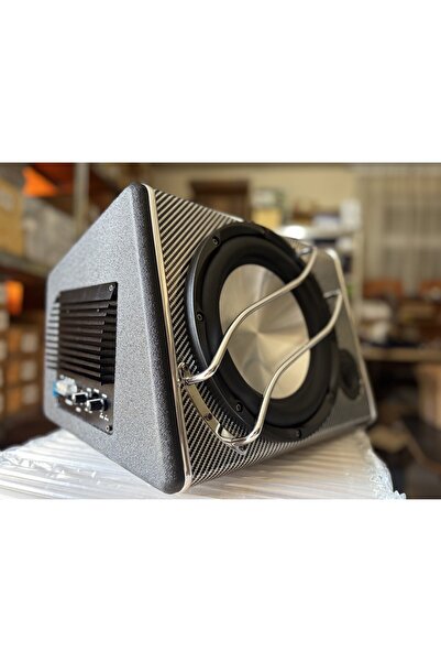 MaxTech Subwoofer Auto Activ 200W RMS / 3800W Peak MaxTech® Bass Puternic si Reglabil, Difuzor Protejat