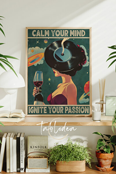 tablodea Smiri svoj um Napisano Pinterest Nadrealna ilustracija Ženska figura...