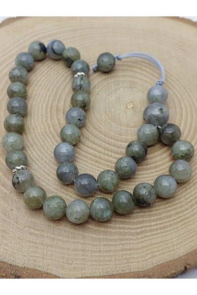 Yasamtohumu Πέτρα Λαμπραδορίτη 33 τεμαχίων Ειδικού Σχεδιασμού Χάντρες Προσευχ...