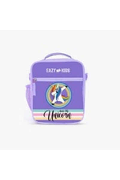 zmzm Bento Lunch Bag by Easy Kids - Unicorn - Purple