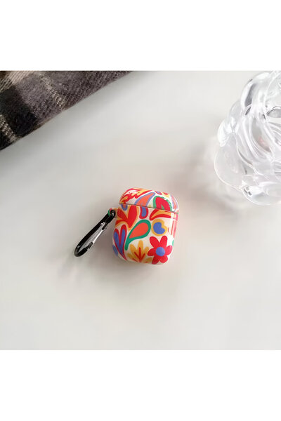 Airpods 1-2th Generation Compatible Patterned Figured Headphone Case
