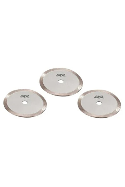 Skil Set 3 Diamond Blades 2610 Z 06138, 85mm Diameter