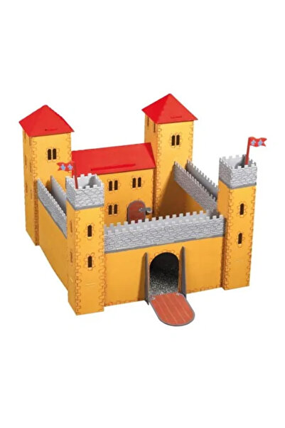 Pebaro 887, Construction Kit, Wooden Castle, 61 Pieces