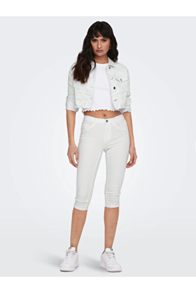 ONLY Onlrain Life Reg Sk Knickers Dnm Noos Women's Denim Shorts