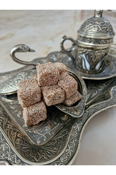 shaymia natural Coffee Turkish Delight-Bayramlik Turkish Delight-250 Gr