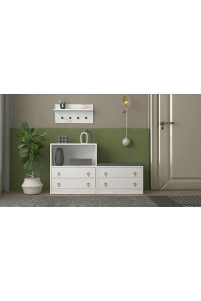 nettrends.net the new trend of shopping Çekmeceli Raflı Portmanto – 4 Çekmece...