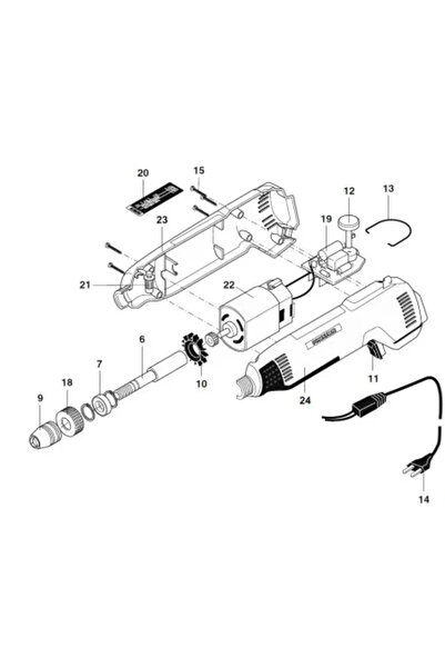 Proxxon 28472.22 - Spare Part Motor