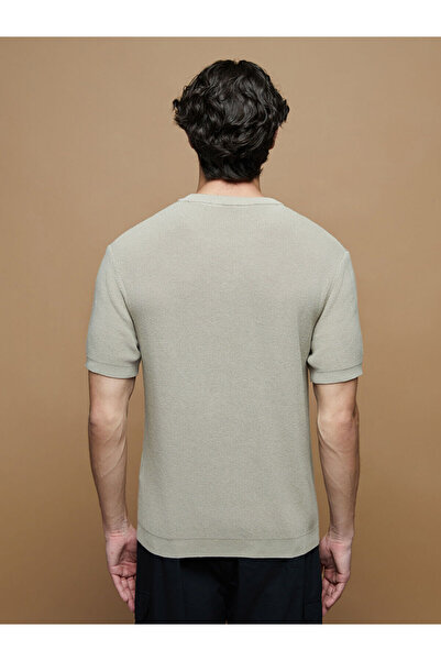 LC Waikiki Ανδρικό πλεκτό πουλόβερ με κοντό μανίκι Vision New Season