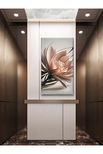 ESLEM ÇİÇEĞİN KALBİ - BASKI KANVAS TABLO