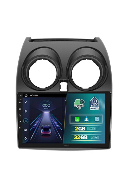 MaxTech Navigatie Nissan Qashqai J10 (2006-2013) dedicata, CANBUS Inclus, 2 GB Ram 32 GB Rom