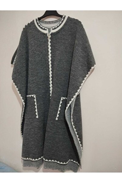 anne moda ankara Superior Quality, Very Large Size, Soft Coat Model Knitwear Poncho