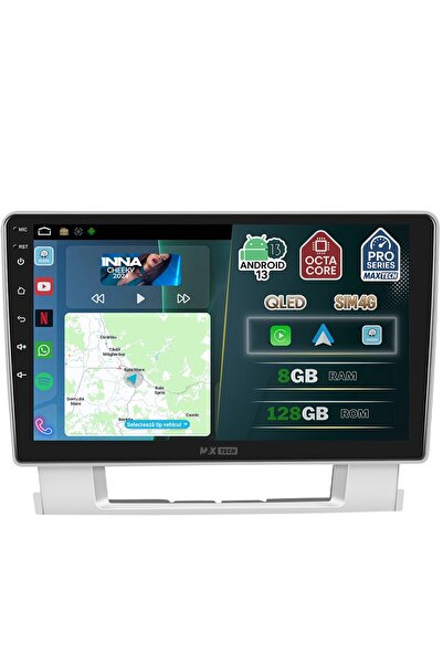 MaxTech Navigatie Opel Astra J 2010-2017 dedicata, 8 GB Ram 128 GB Rom OctaCore, Carplay & Android auto