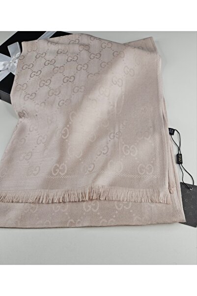 Miorel Scarfs G Desen Kaşmir İpek Şal Çift Taraflı Silk Cashmere Shawl