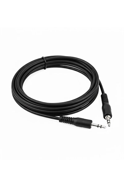 HQ SPEED 1.5m Aux Kablosu Erkek-Erkek Stereo Ses Kablosu 3.5mm Jak Araba Tele...