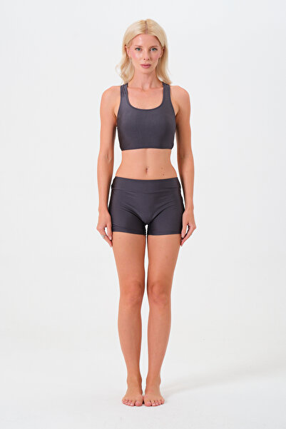 sandsunsea textile product Women's Halter Neck Swimsuit with Shorts Bikini Sea Pool Sports Woman Bikini Swimwear