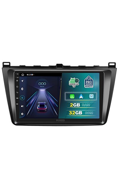 MaxTech Navigatie Mazda 6 2008-2013 dedicata, 2 GB Ram 32 GB Rom, Carplay & Android auto