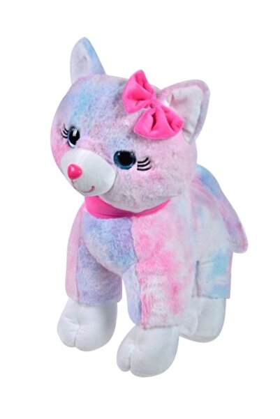 Davida Dreams Pisicuta din plus, ochi cu sclipici, multicolor, 40 cm