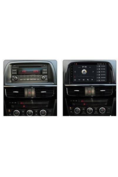 MaxTech Navigatie Mazda CX-5 2012-2015 dedicata, 4 GB Ram 64 GB Rom OctaCore, Carplay