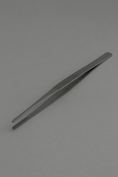 House Bird Profesyonel Şef Cımbız Maşa Standart Gri Metal