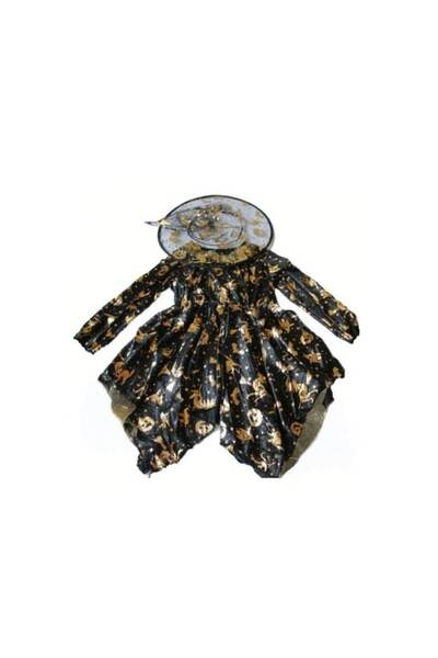 OEM Witch costume with hat, black, 8 years - 9 years