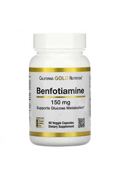 California Gold Nutrition B1 Benfotiamine 150 Mg - 90 vegan Kapsül