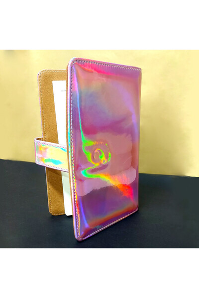 velve Τετράδιο Halou, με επένδυση και πλαστικοποιημένο εξώφυλλο με πολύχρωμο ...