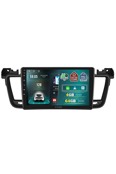 MaxTech Navigatie Peugeot 508 2011-2018 dedicata, 4 GB Ram 64 GB Rom OctaCore...