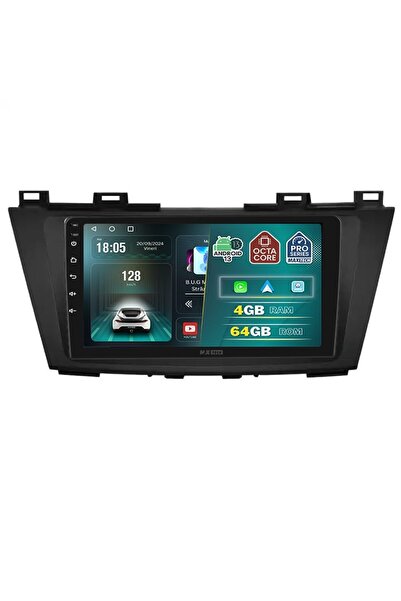 MaxTech Navigatie Mazda 5 2011-2015 dedicata, 4 GB Ram 64 GB Rom OctaCore, Carplay & Android auto