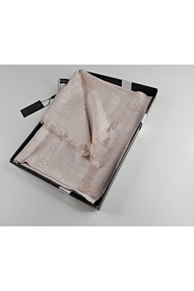 Miorel Scarfs G Desen Kaşmir İpek Şal Çift Taraflı Silk Cashmere Shawl