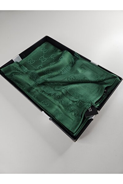 Miorel Scarfs G Desen Kaşmir İpek Şal Çift Taraflı Silk Cashmere Shawl