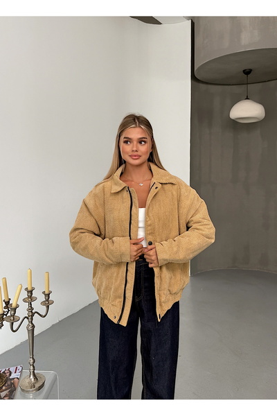 gentofSKY Oversize Quilted Padded Velvet Jacket/Coat - Streetwear