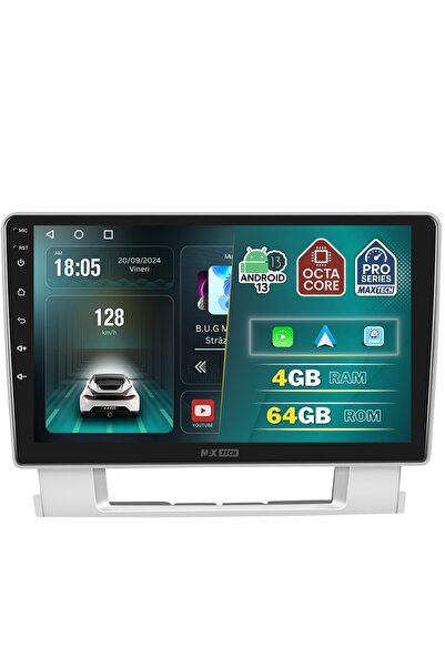 MaxTech Navigatie Opel Astra J 2010-2017 dedicata, 4 GB Ram 64 GB Rom OctaCore, Carplay