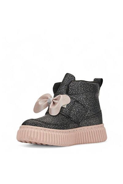 NeSe Shoes Fiyonklu, İçi Kürklü Kız Çocuk Bot A Kalite