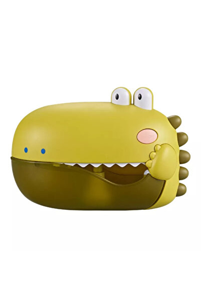 velve Jucarie de baie Dino cu difuzor de spuma si muzica, Multicolor