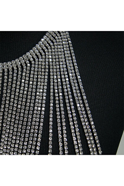 velve Colier Plastron cu pietre semipretioase, la baza gatului, CP011