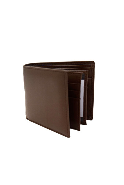 velve Men's wallet, Hassion, genuine leather, brown, 10 x 23 cm