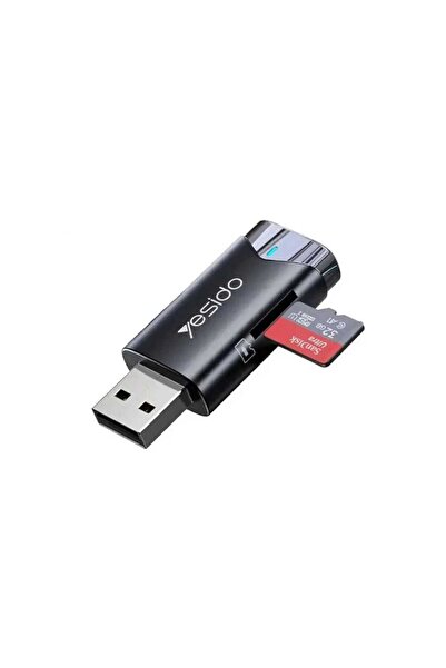 Yesido Wireless USB Car Audio Transmitter Receiver with TF Card Reader, AUX and Call Answering