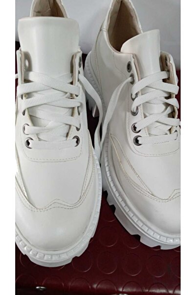 bescobel Жіночі білі кросівки Leofer Makosen для щоденних прогулянок